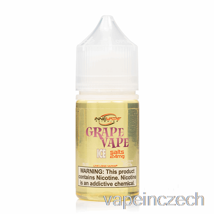 Grapevape Ledové Soli - Innevape E-liquid - 30ml 24mg Vape Bez Nikotinu
